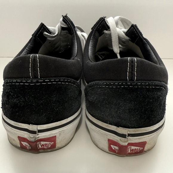 VANS Black Suede and Canvas Sneakers - Picture 6 of 9